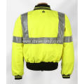 Reflective fashion safety cotton jacket